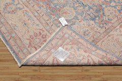 8x10 Slate, Beige, Tan Color Hand Knotted Distressed Wool Traditional Oriental Rug