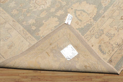 8x10 Celadon, Beige, Tan Color Hand Knotted Afghan Oushak Wool Traditional Oriental Rug