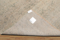 8x10 Gray, Beige, Green Color Hand Knotted Afghan Oushak Wool Traditional Oriental Rug