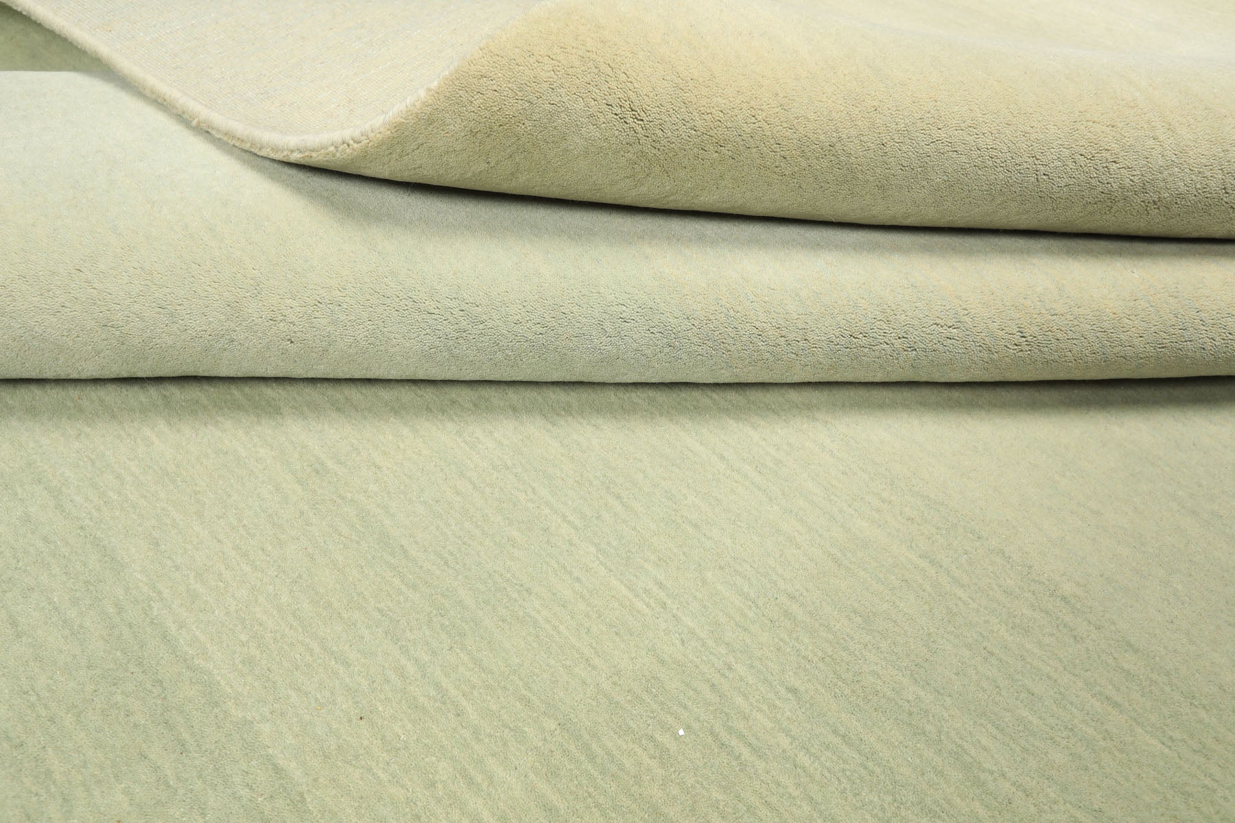 Multi Size Mint Ombre Color Hand Loomed Ombre Wool Modern & Contemporary Oriental Rug