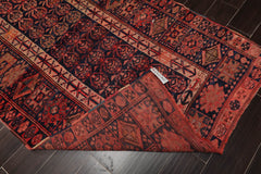 4x6 Melayaar, Coral, Rose Color Hand Knotted All-Over 100% Wool Traditional Oriental Rug
