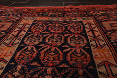 4x6 Melayaar, Coral, Rose Color Hand Knotted All-Over 100% Wool Traditional Oriental Rug