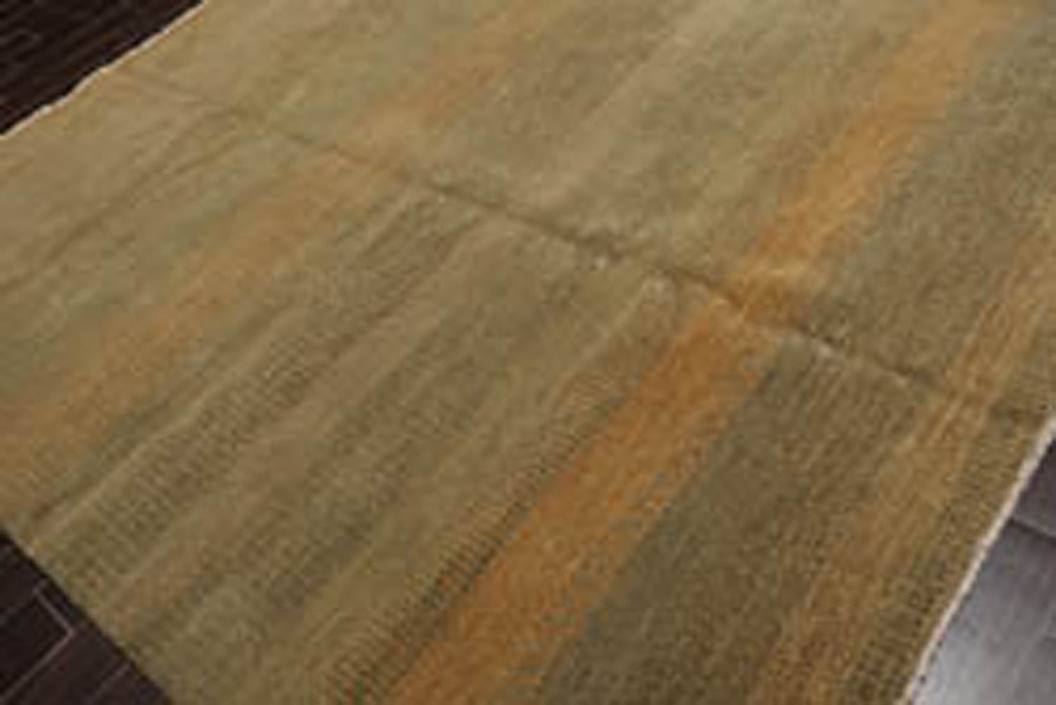 8x10 Moss, Gray, Beige Color Hand Knotted All-Over 100% Wool Modern Oriental Rug