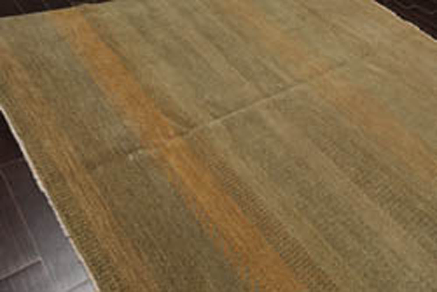 8x10 Moss, Gray, Beige Color Hand Knotted All-Over 100% Wool Modern Oriental Rug