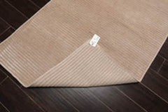 Runner Tone on Tone Beige, , Color Hand Knotted All-Over 100% Wool Modern Oriental Rug