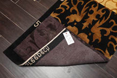 Runner Multicolor, , Color Hand Knotted All-Over Wool||Wool & Silk||100% Wool||Silk Modern Oriental Rug