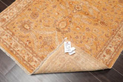 3x5 Caramel, Beige, Taupe Color Hand Knotted All-Over 100% Wool Traditional Oriental Rug