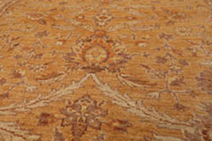 3x5 Caramel, Beige, Taupe Color Hand Knotted All-Over 100% Wool Traditional Oriental Rug