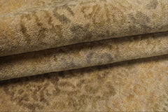 8x10 Beige, Gray, Tan Color Hand Knotted Tibetan Wool Transitional Oriental Rug