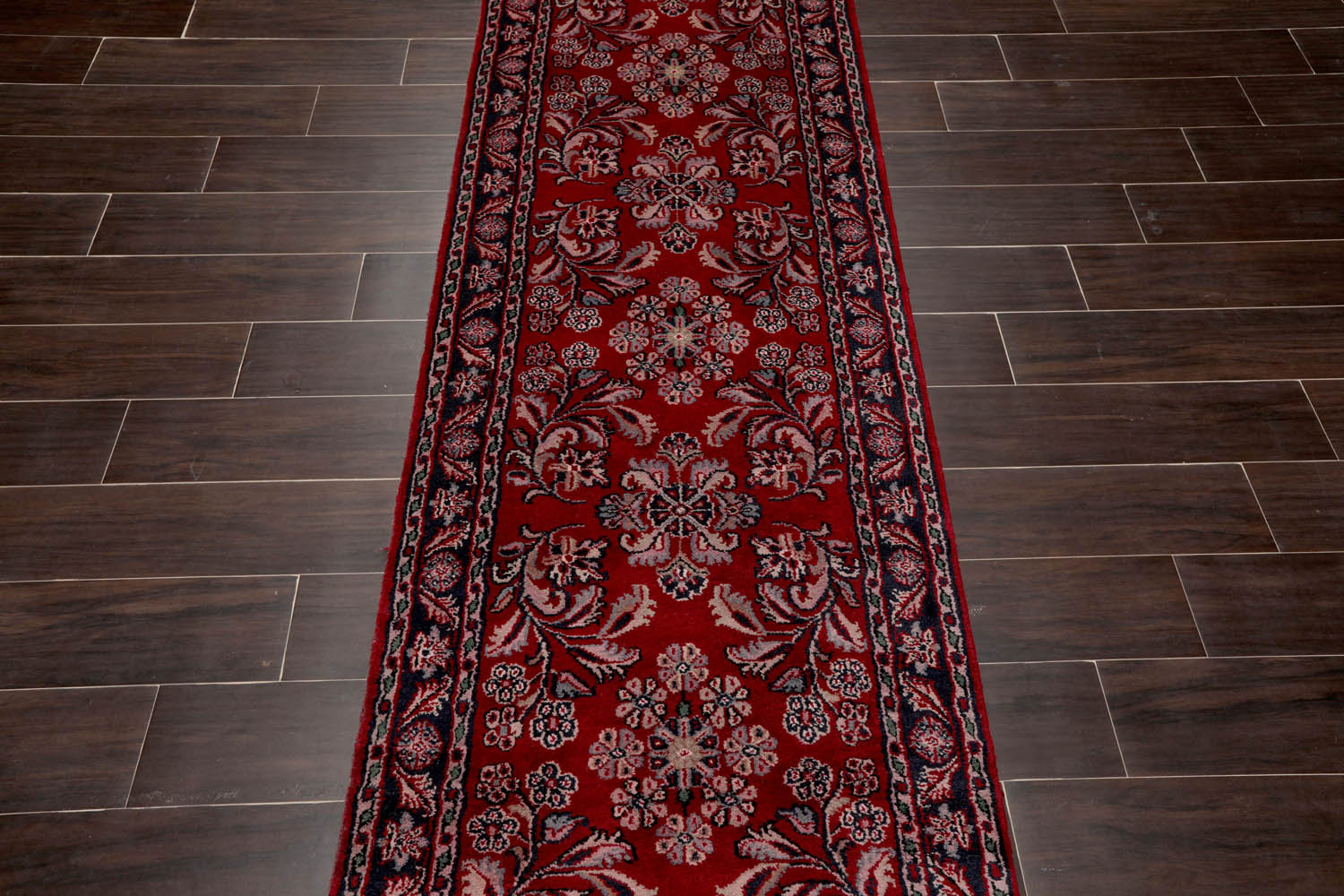 Palace Burgundy, Midnight Blue, Rose Color Hand Knotted Persian 100% Wool Traditional Oriental Rug