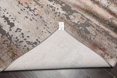 5x7 Beige, Tan, Gray Color Machine Made All-Over 100% Polypropylene Modern Oriental Rug