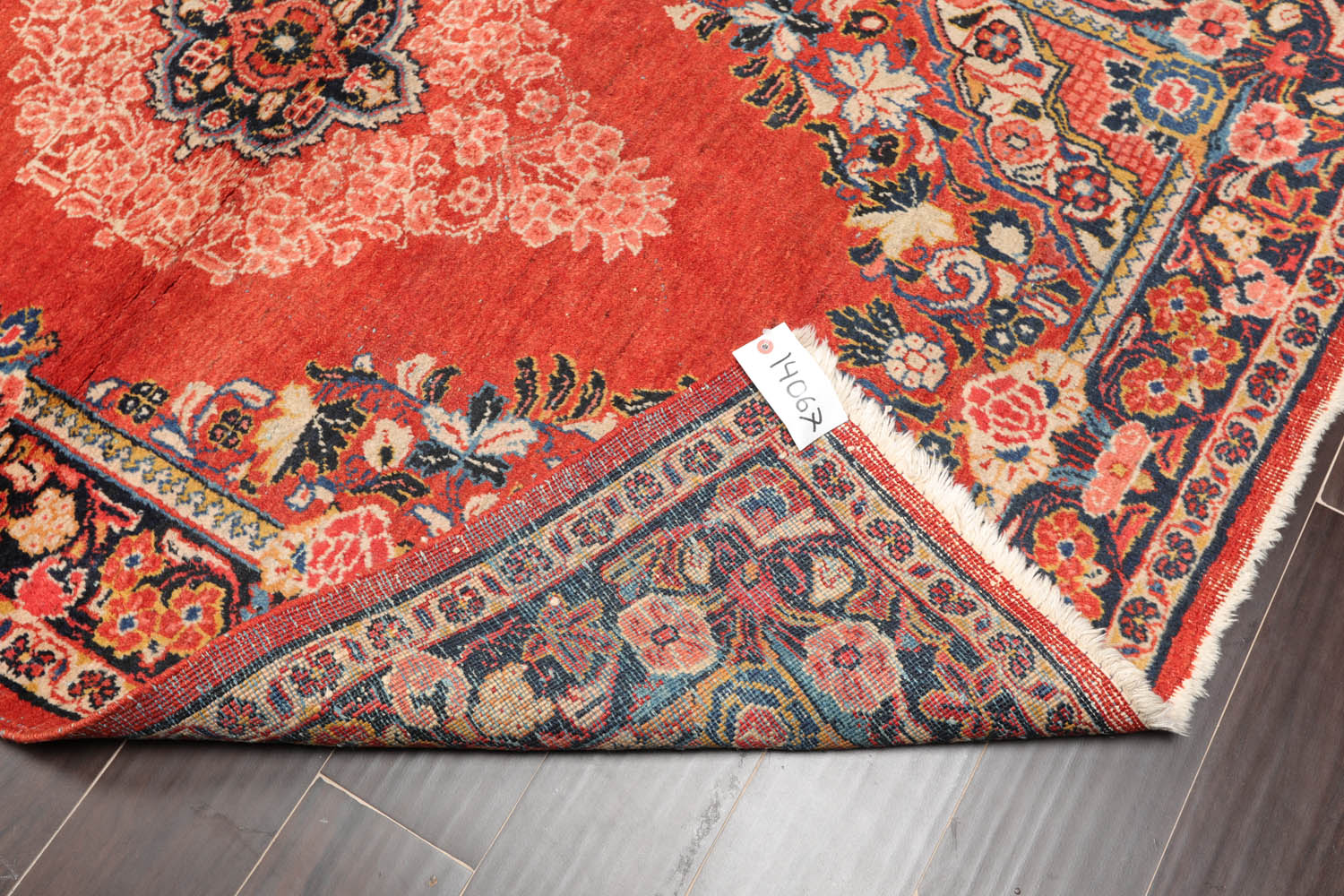 4x6 Multicolored, Charcoal, Blue Color Hand Knotted Persian 100% Wool 12989 Oriental Rug