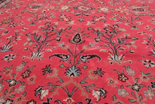 6' x 8'11'' Hand Knotted Wool PakPersian 16/18 Isphahan 300 KPSI Area Rug Pink