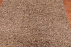 4x6 Tan, , Color Hand Knotted All-Over 100% Wool Contemporary Oriental Rug