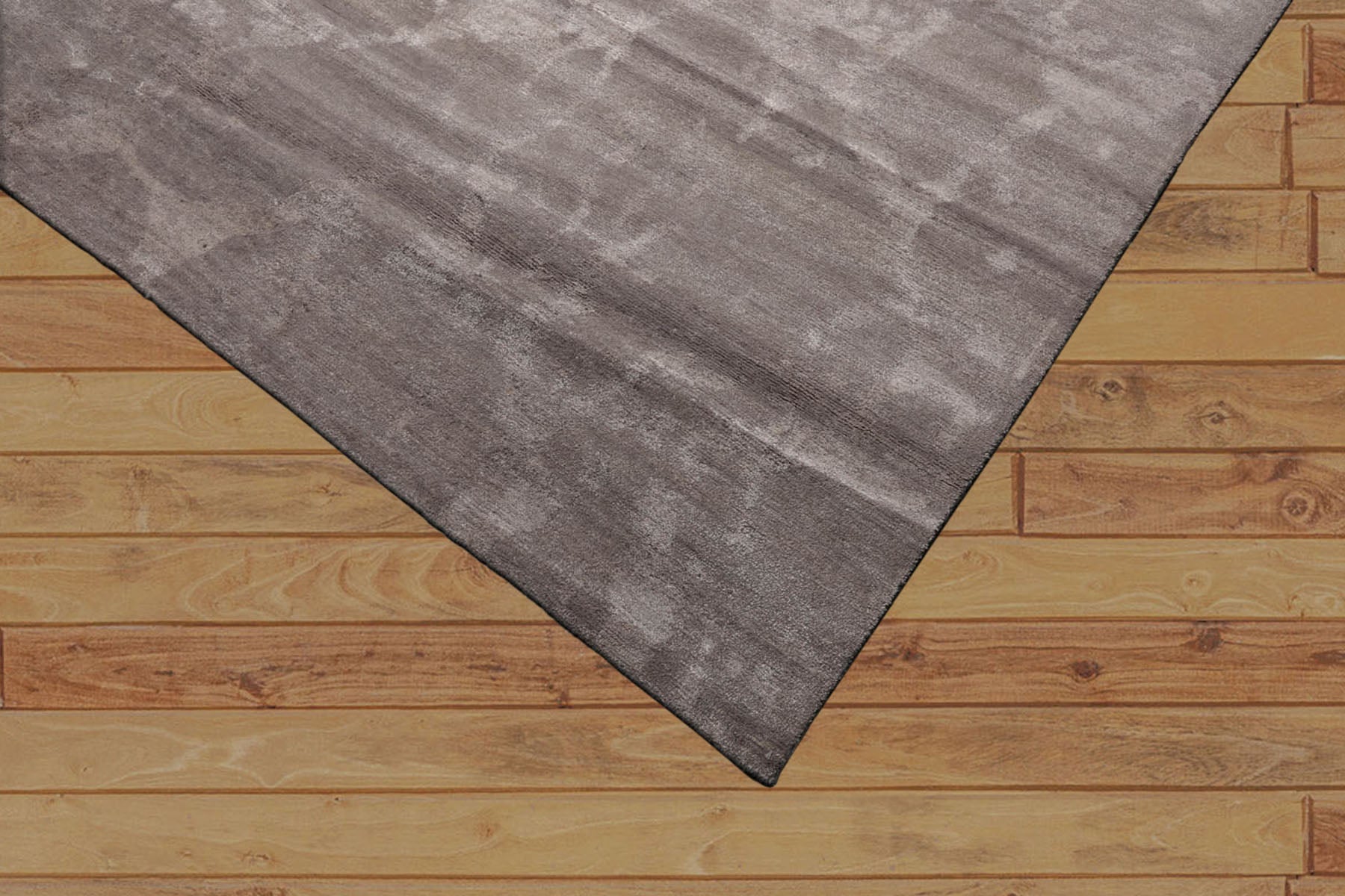 10x14 Tone on Tone Taupe, , Color Hand Knotted Tibetan Wool & Silk Modern & Contemporary Oriental Rug