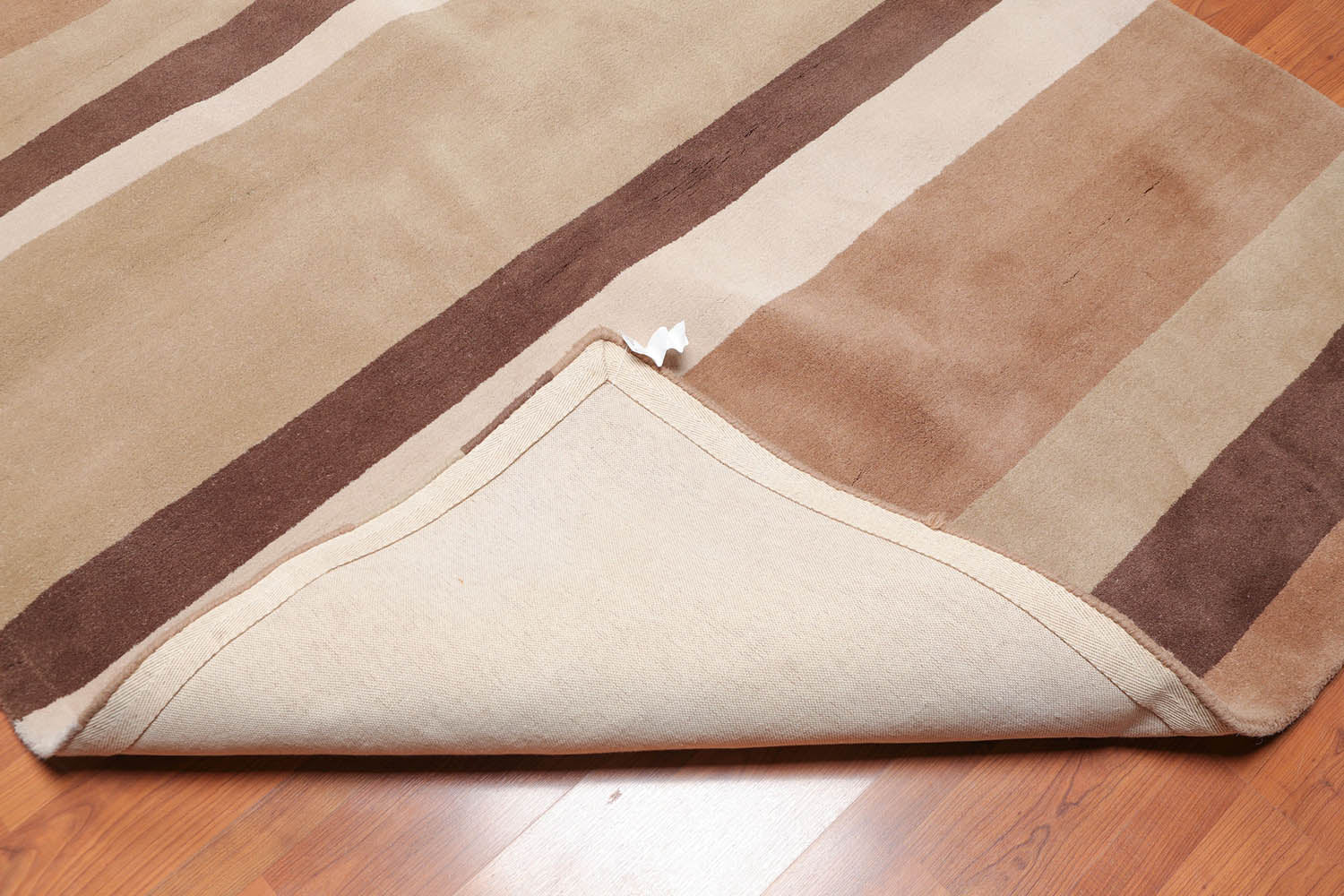 5x7 Beige, Tan, Brown Color Hand Tufted All-Over 100% Wool Modern Oriental Rug