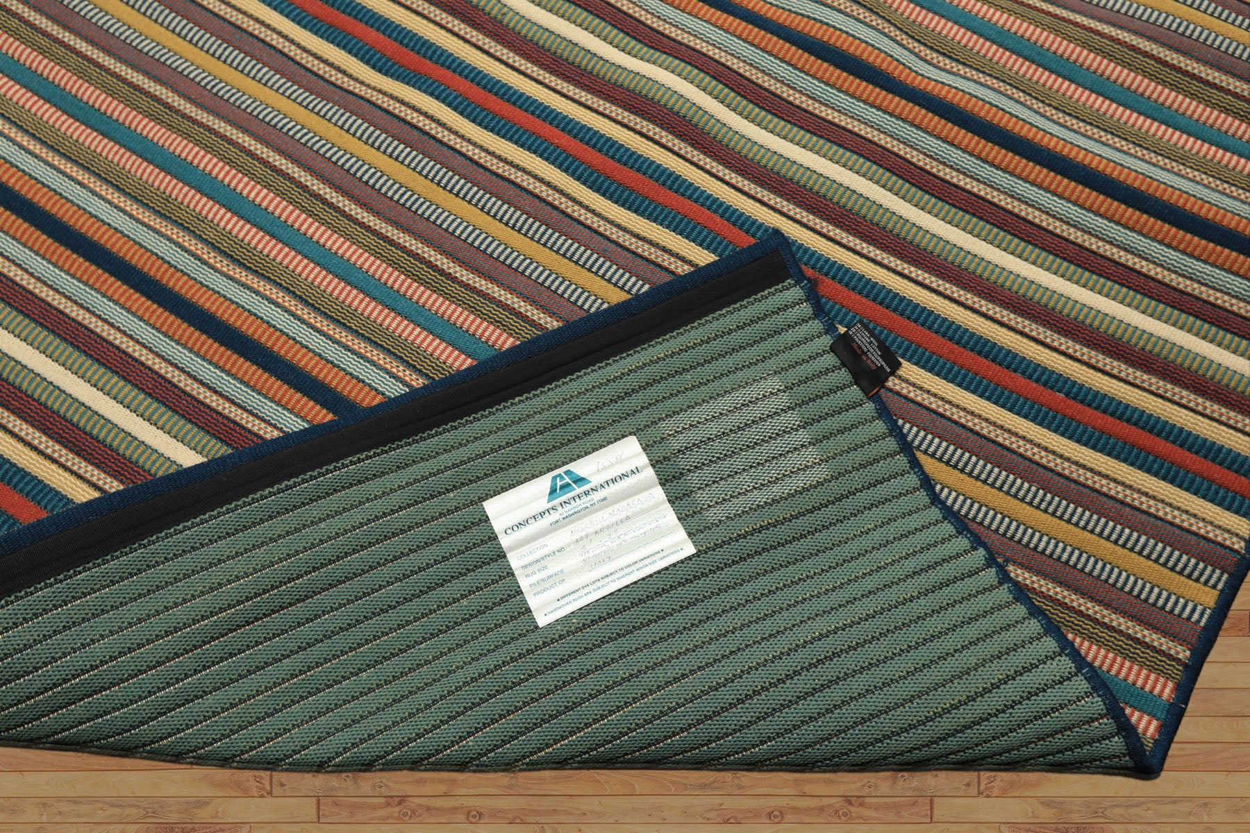 5x8 Ivory, Sage, Gold Color Machine Made  Cotton Wool & other Blend Modern & Contemporary Oriental Rug