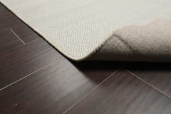 Multi Size Ivory Gray Gray Color Hand Woven All-Over 100% Wool Modern Oriental Rug