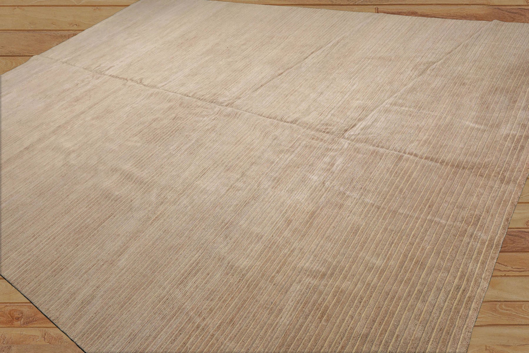 10x14 Beige, Tan, Taupe Color Hand Knotted Tibetan 100% Wool Contemporary Oriental Rug