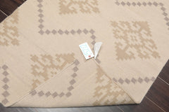 3x5 Beige, Gray, Color Hand Knotted All-Over 100% Wool Modern Oriental Rug