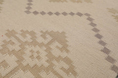 3x5 Beige, Gray, Color Hand Knotted All-Over 100% Wool Modern Oriental Rug