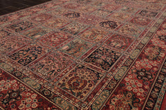 5x8 Rose, Aqua, Tan Color Machine Made  New Zealand Wool Traditional Oriental Rug