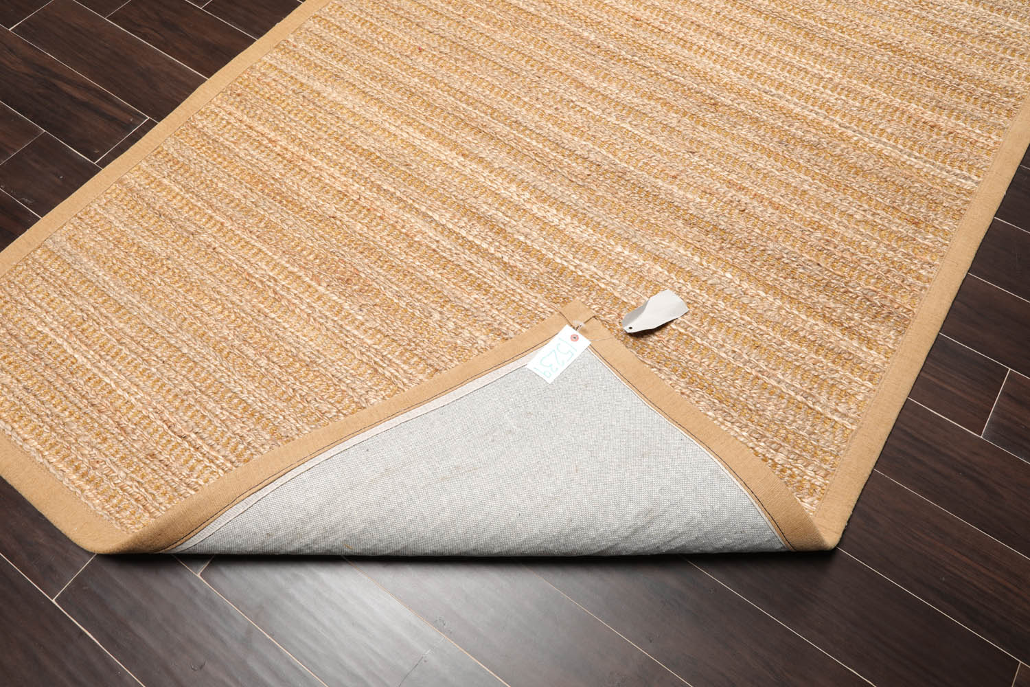 5x8 Natural, , Color Hand Tufted All-Over 100% Wool Modern Oriental Rug