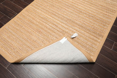 5x8 Natural, , Color Hand Tufted All-Over 100% Wool Modern Oriental Rug