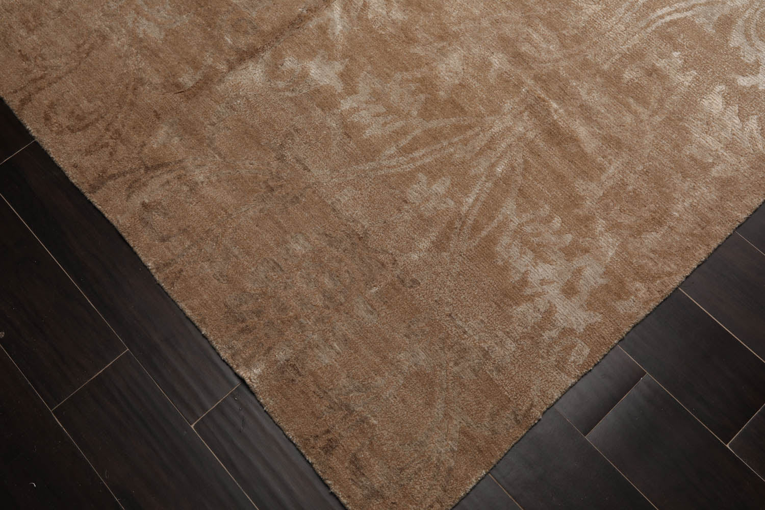 5x7 Beige, Camel, Gray Color Hand Knotted All-Over 100% Wool Traditional Oriental Rug