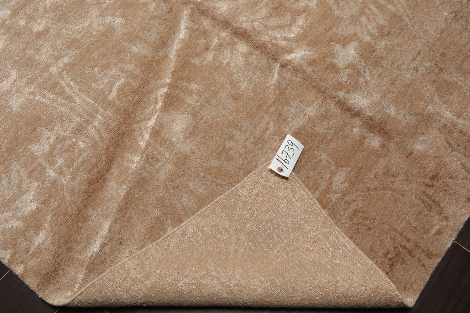 5x7 Beige, Camel, Gray Color Hand Knotted All-Over 100% Wool Traditional Oriental Rug