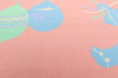 5x7 Coral, Green, Turquoise Color Machine Made All-Over 100% Wool Traditional Oriental Rug