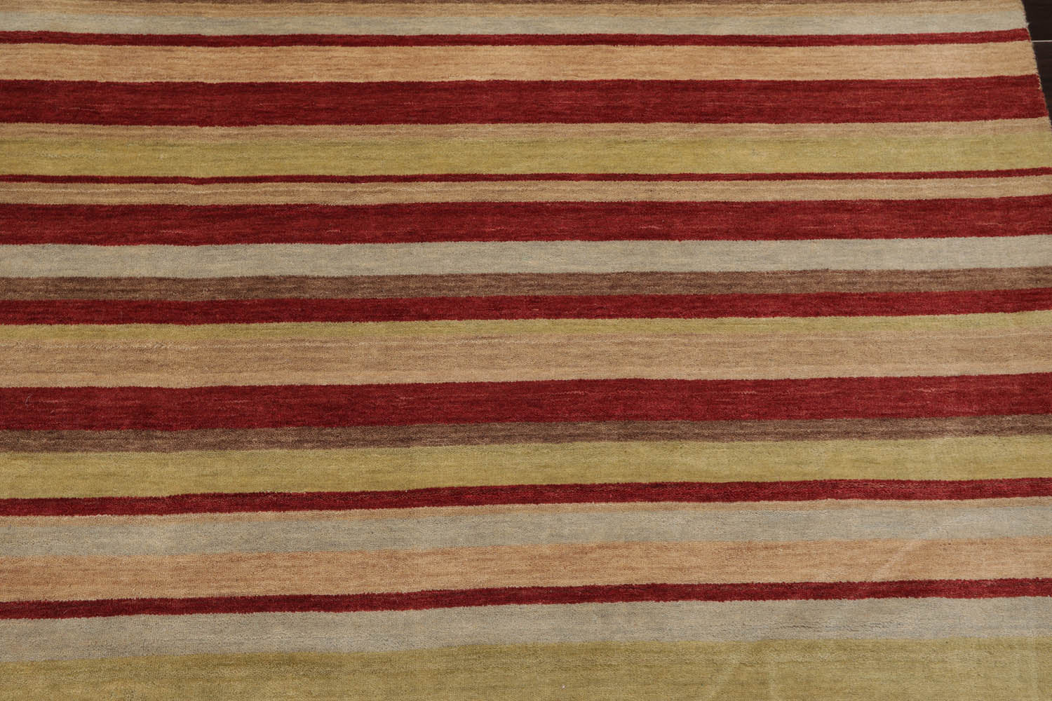 5x8 Multicolor, Brown, Gray Color Hand Knotted All-Over 100% Wool Modern Oriental Rug