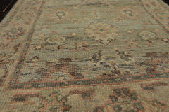 2x3 Mint, Beige, Blush Color Hand Knotted Afghan Oushak Wool Transitional Oriental Rug