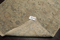 3x5 Gray, Beige, Slate Color Hand Knotted Distress Quality Oushak Wool Transitional Oriental Rug