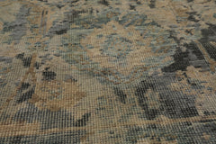 3x5 Gray, Beige, Slate Color Hand Knotted Distress Quality Oushak Wool Transitional Oriental Rug