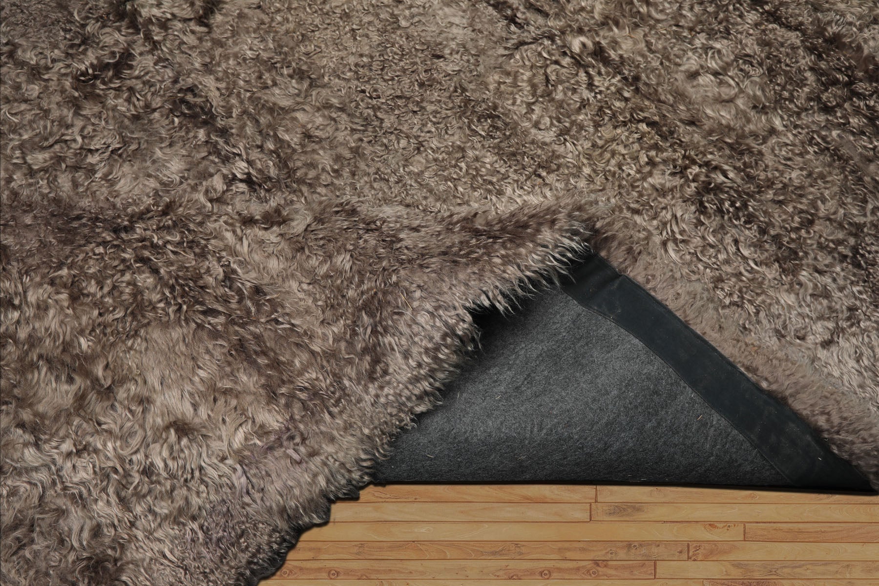 Square Brown, , Color Machine Made Shag Polyster Contemporary Oriental Rug