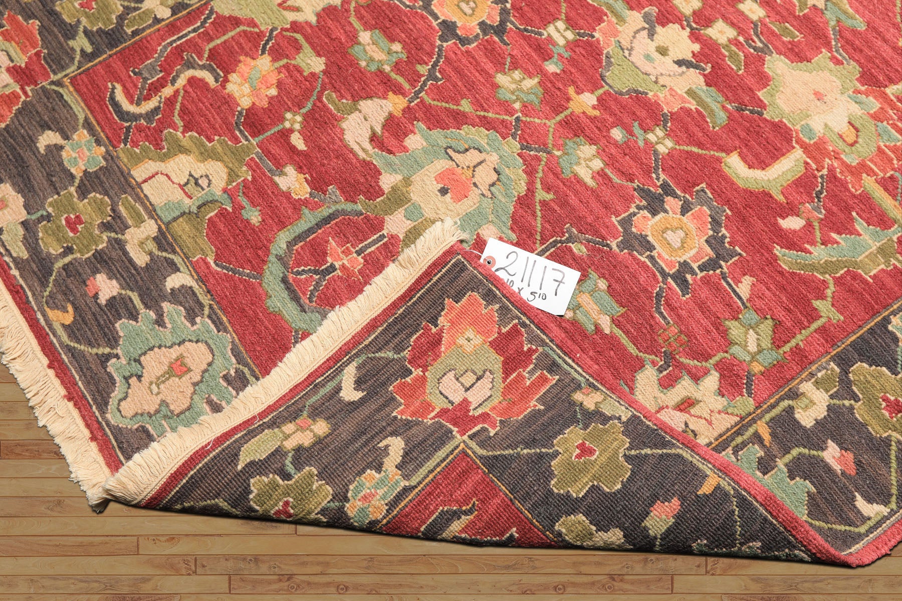 4x6 Wine, Gray, Aqua Color Hand Knotted Soumak Wool Traditional Oriental Rug