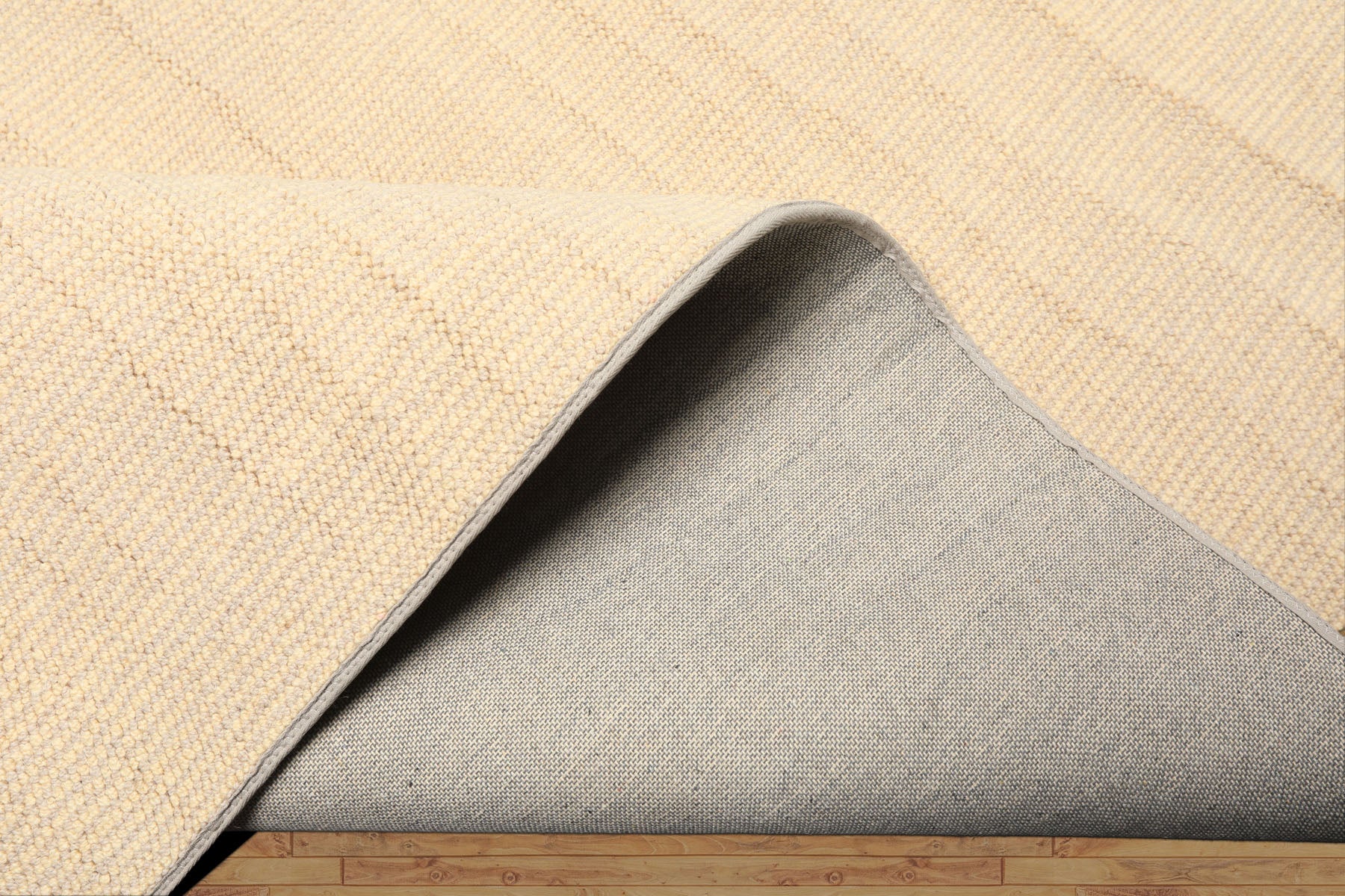 Multi Size Ivory Gray Color Hand Loomed Berber Wool Contemporary Oriental Rug