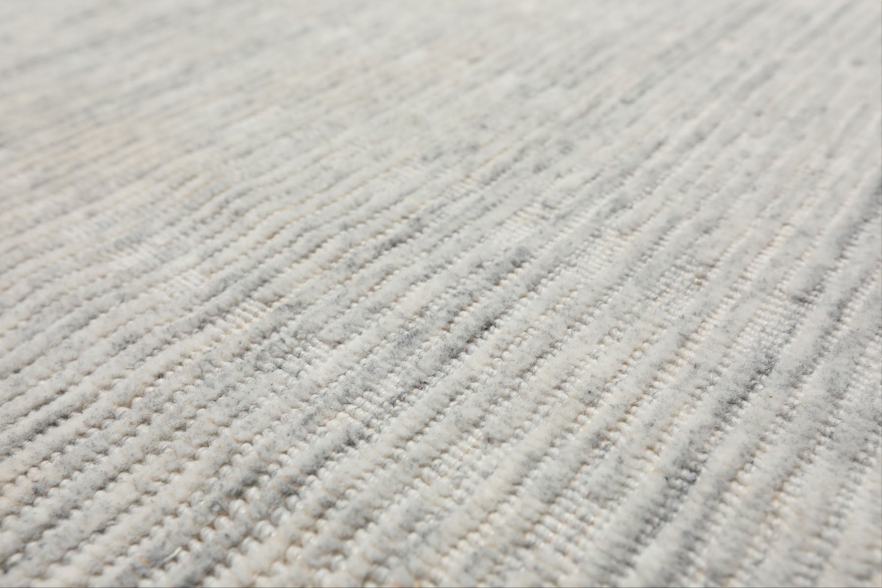 Multi Size Tone on Tone Gray Color Hand Loomed  Wool Contemporary Oriental Rug