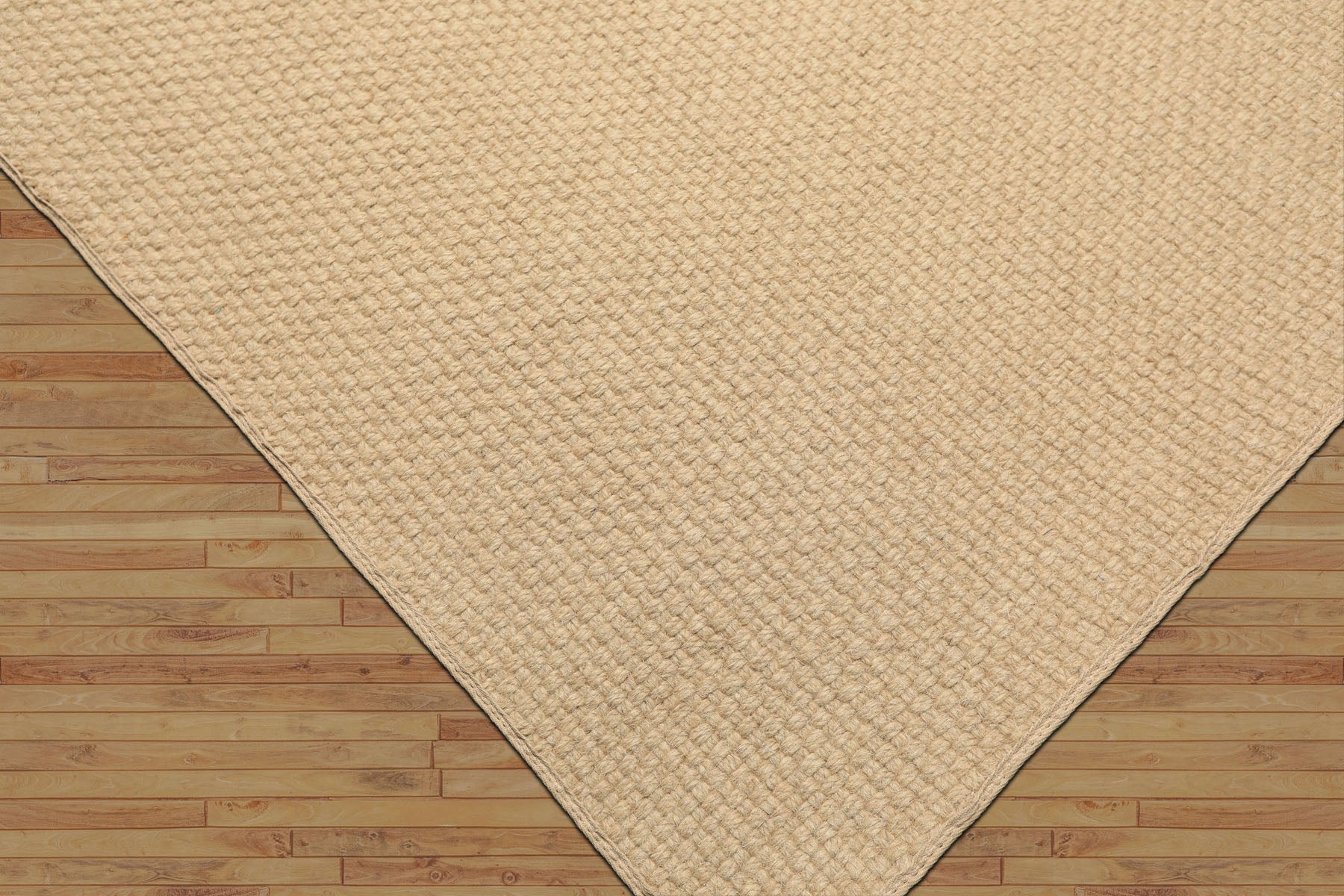 Multi Size Sisal Color Hand Loomed  Wool Contemporary Oriental Rug