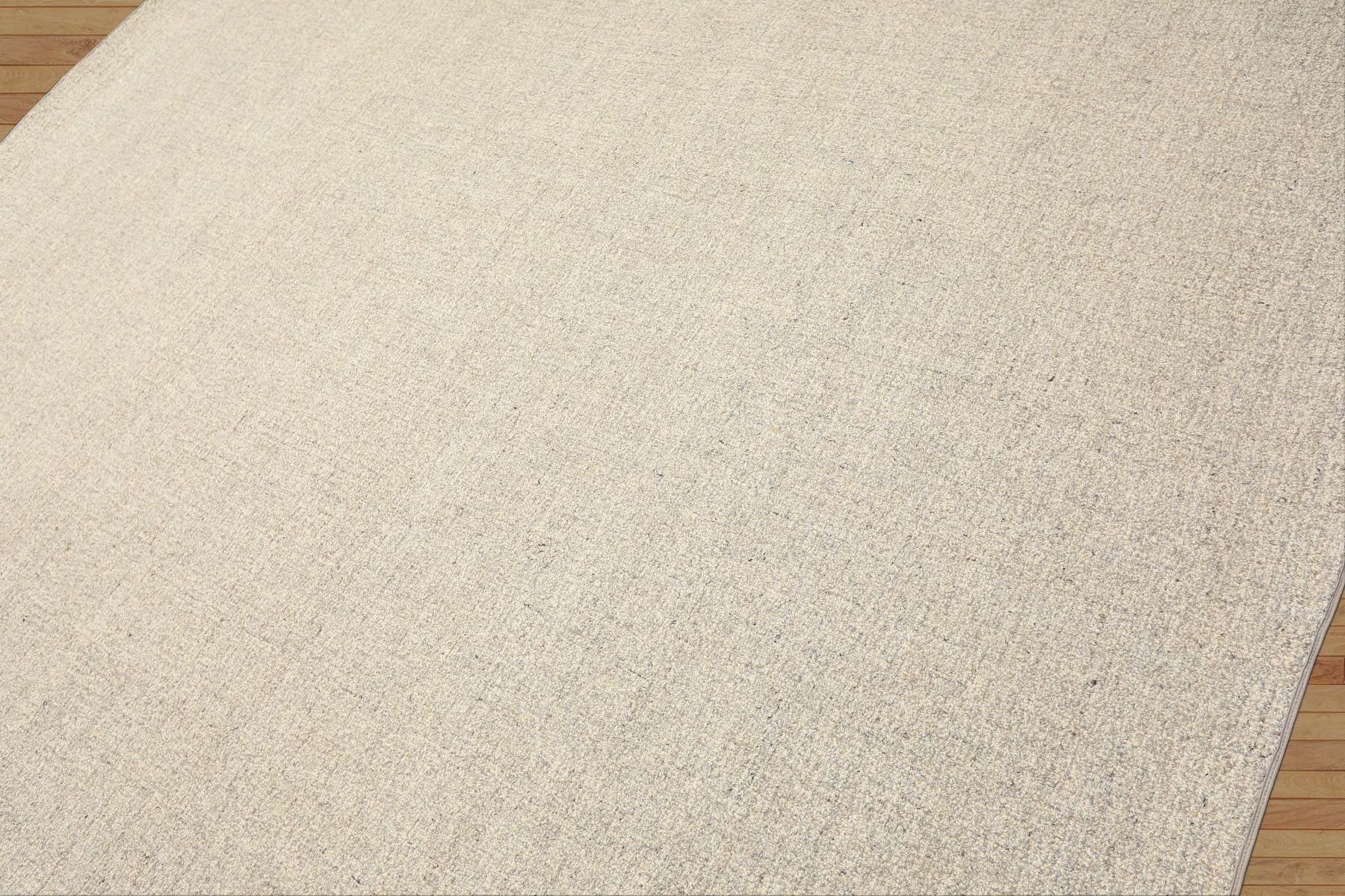 Multi Size Ivory Gray Color Hand Loomed  Wool Contemporary Oriental Rug