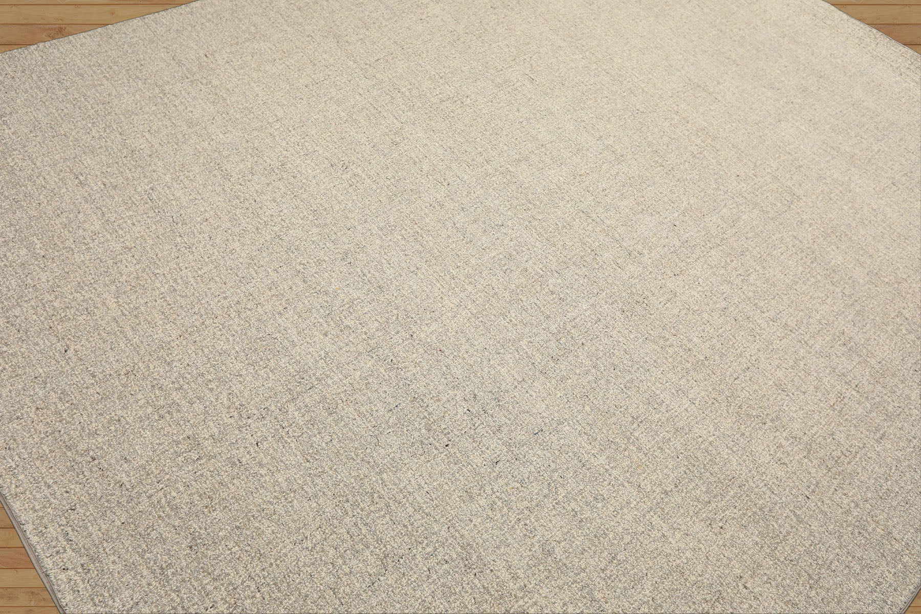 Multi Size Ivory Gray Color Hand Loomed  Wool Contemporary Oriental Rug