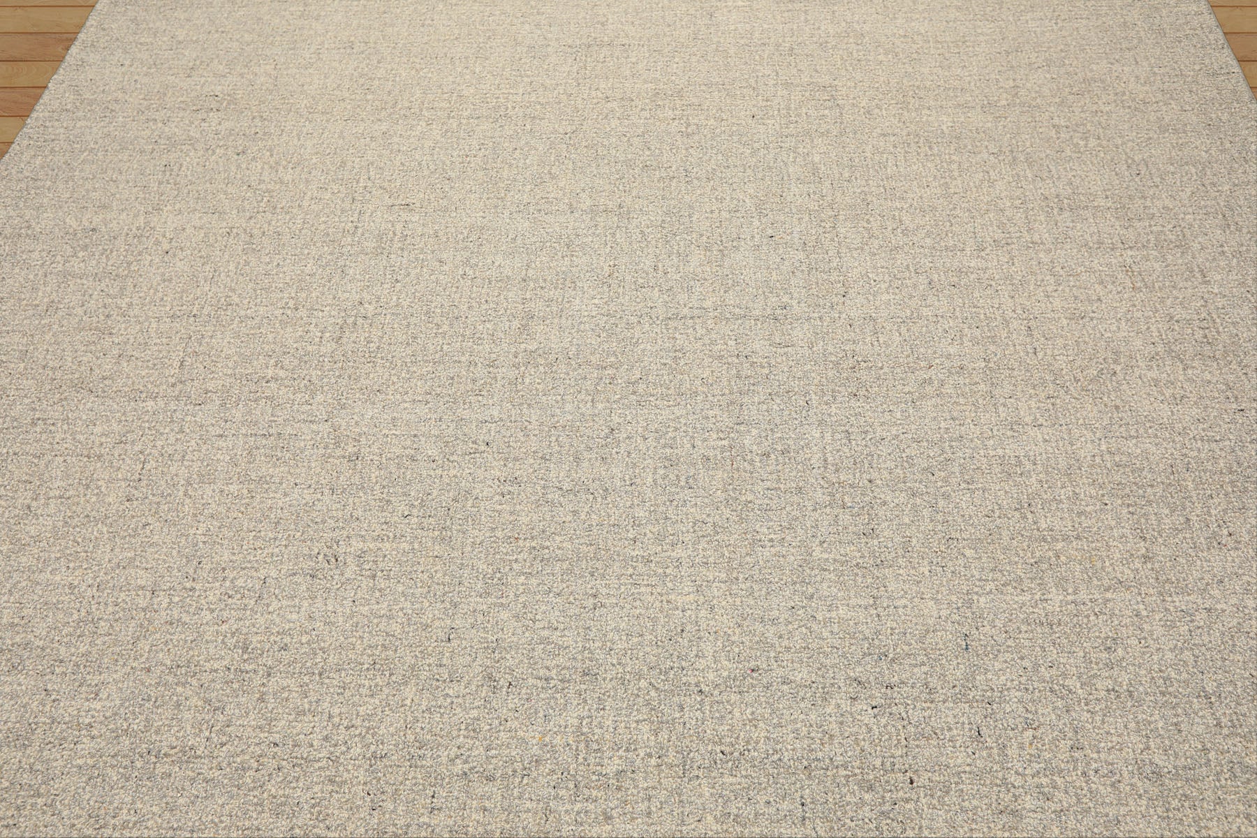 Multi Size Ivory Gray Color Hand Loomed  Wool Contemporary Oriental Rug