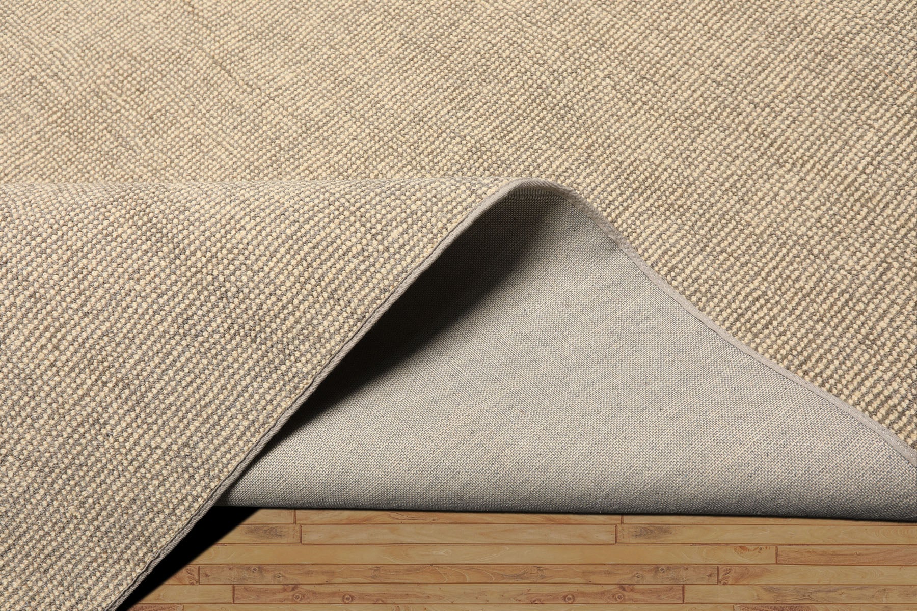 Multi Size Beige Graphite Color Hand Loomed  Wool Contemporary Oriental Rug