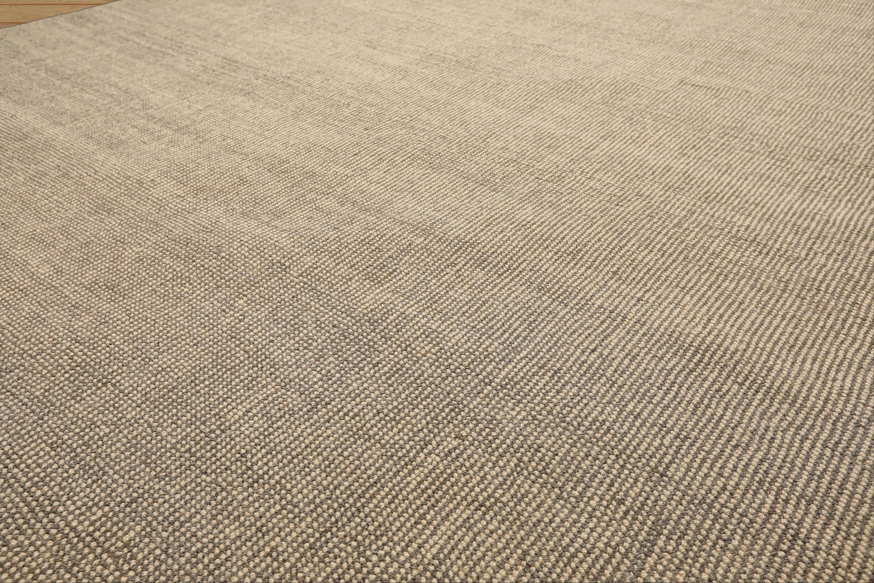 Multi Size Beige Graphite Color Hand Loomed  Wool Contemporary Oriental Rug