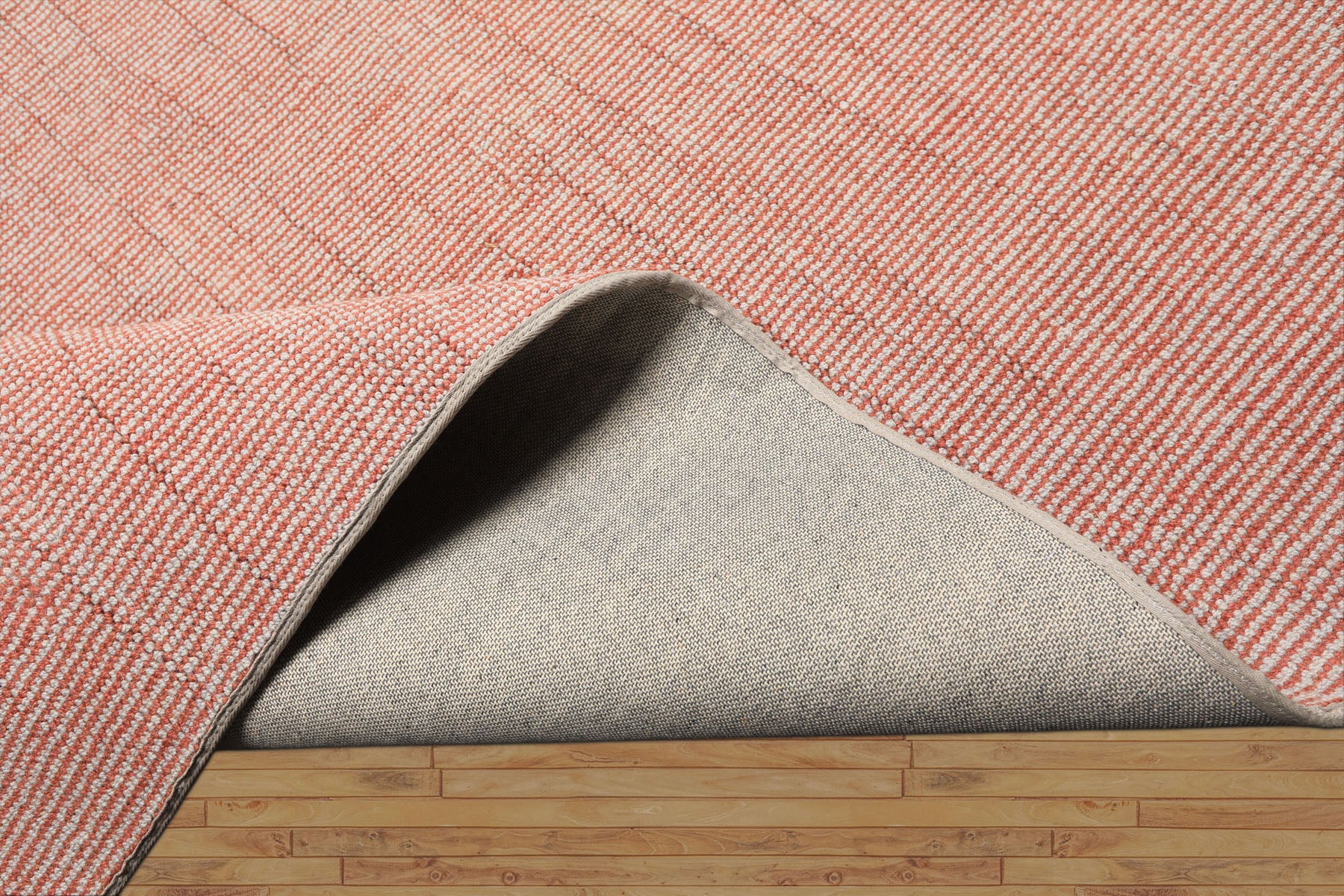 Multi Size Rust Gray Color Hand Loomed Berber Wool Contemporary Oriental Rug
