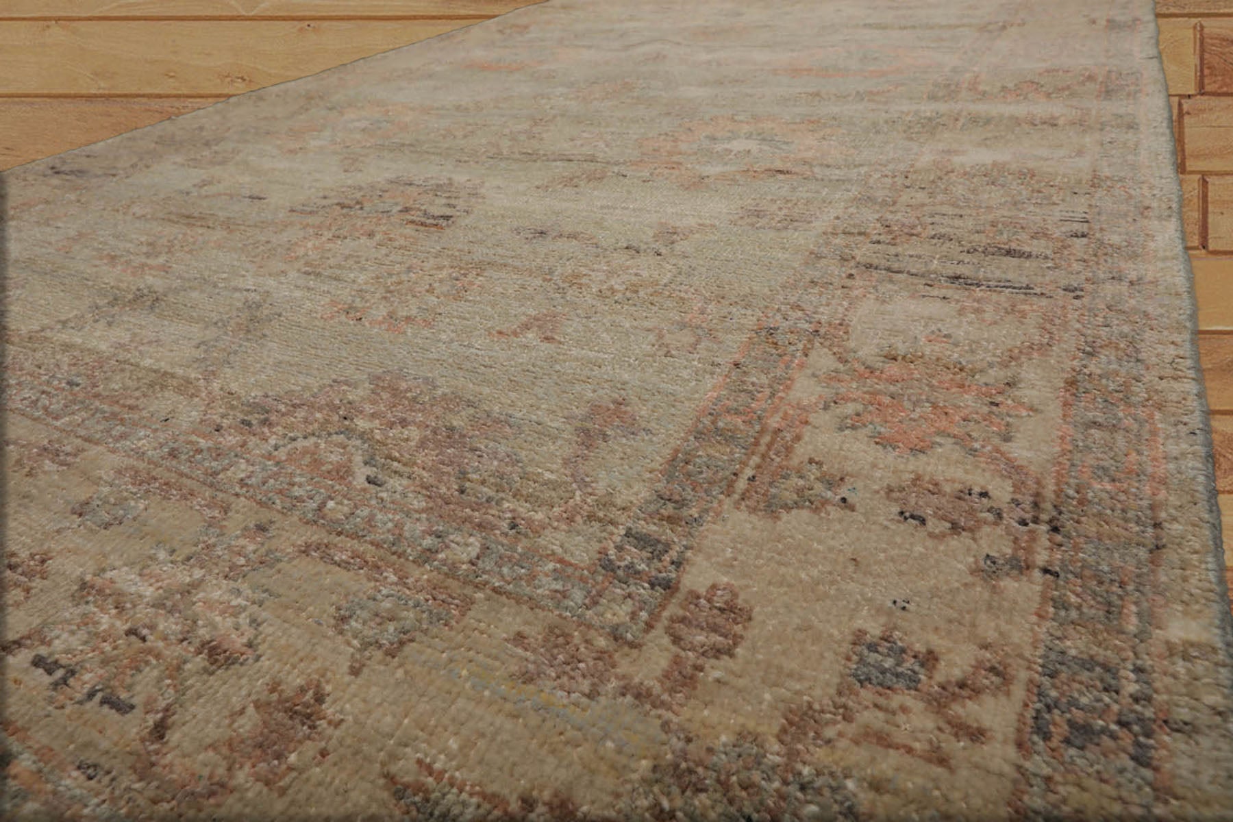 4x6 Mint, Pistacchio, Blush Color Hand Knotted Afghan Oushak 100% Wool Traditional Oriental Rug