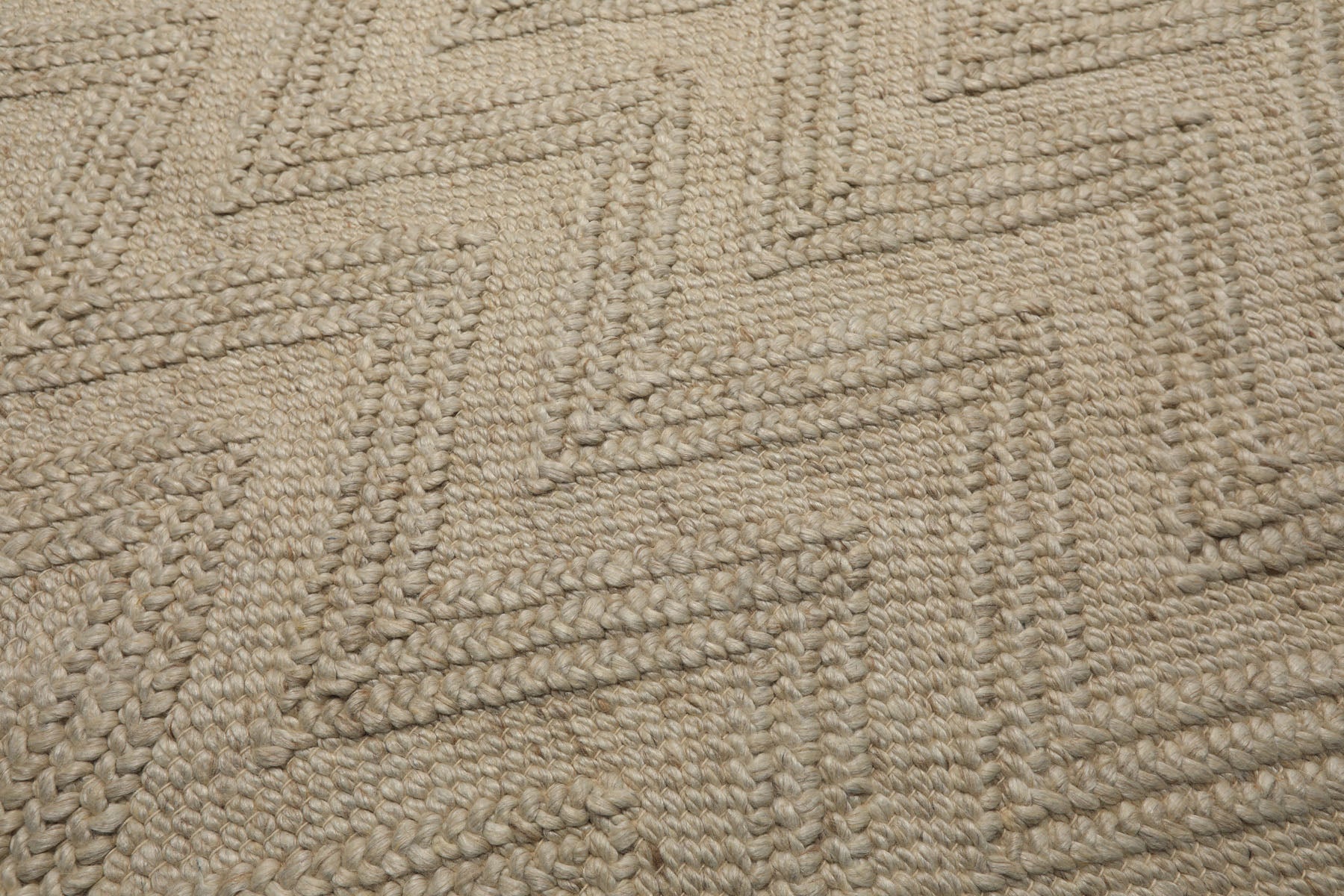 9x12 Tone on Tone Ivory, , Color Hand Knotted Tibetan Wool Modern & Contemporary Oriental Rug