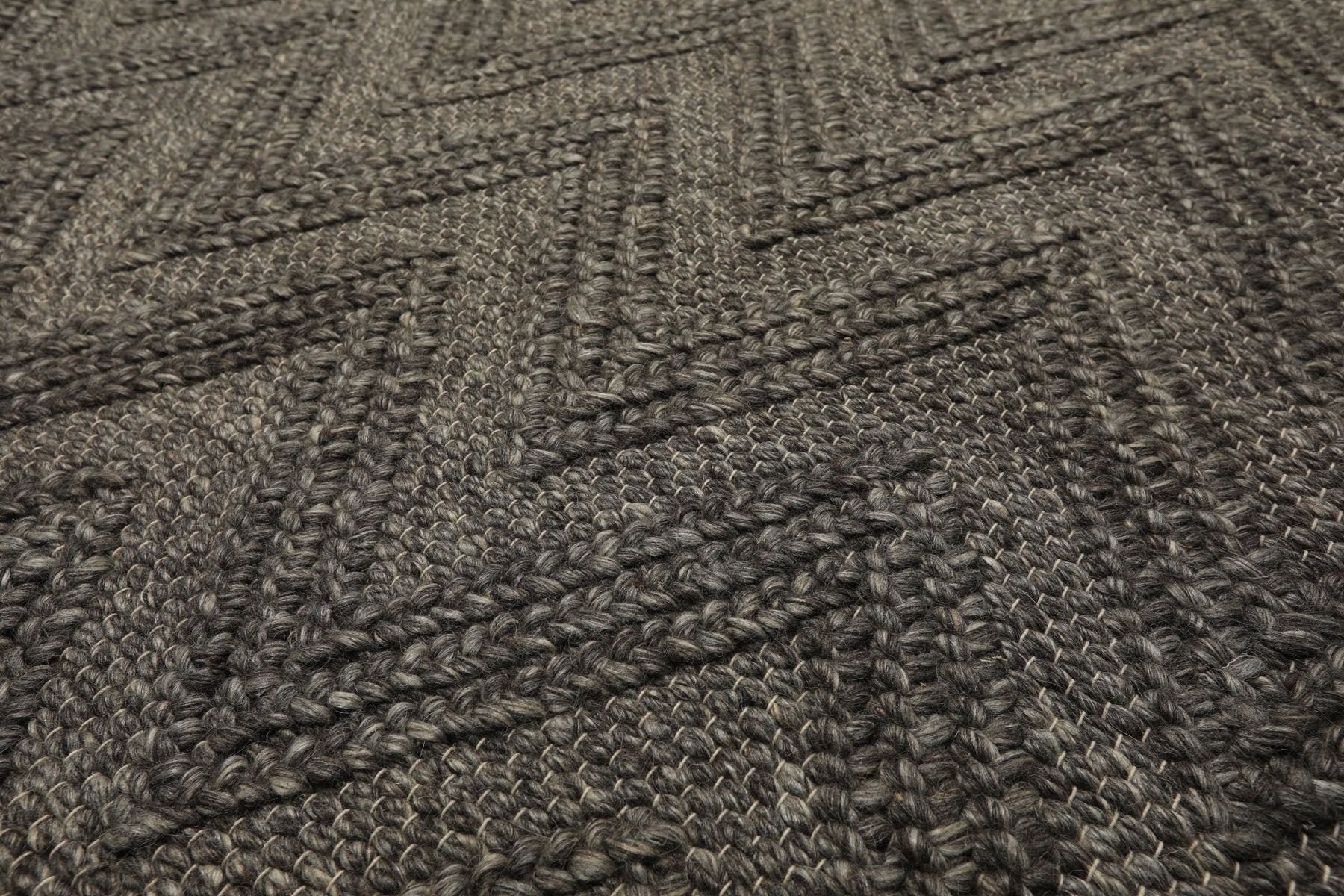 9x12 Tone on Tone Graphite, , Color Hand Knotted Tibetan Wool Modern & Contemporary Oriental Rug