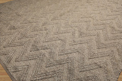 9x12 Tone on Tone Mocha, , Color Hand Knotted Tibetan Wool Modern & Contemporary Oriental Rug